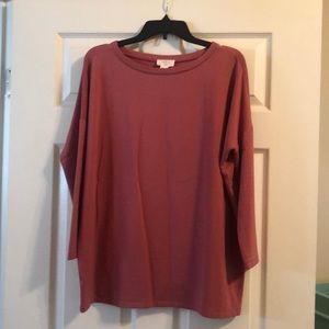 Light pink sweater top